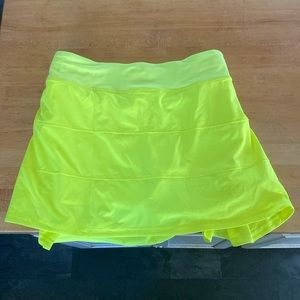 NWT Lululemon Pace Rival MR Skirt *Long Size 16